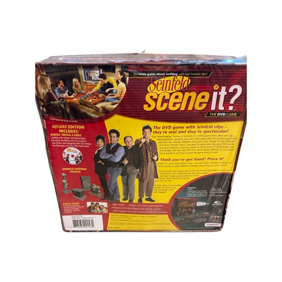 Seinfeld Scene It: Brand New In Collectible Tin: Vintage Game: 90’s: DVD - Picture 2 of 5